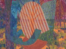 Joel Arthur, Performance, 2022, oil on canvas. 183 x 153cm. Photo: Brenton McGeachie