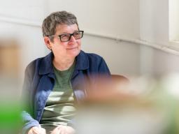 Dr Julie Gough, ‘Trawlwoolway artist, writer and curator’. Photo: Tracey Nearmy/ANU