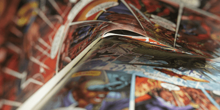 Comic Book Pages. Image by SOFI (Adobe Stock)