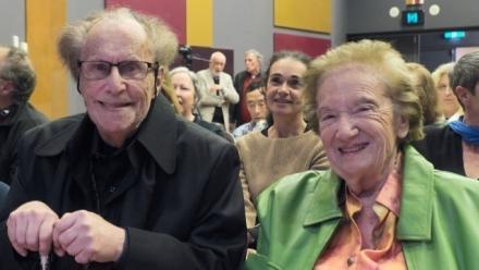 Larry and Magda Sitsky in the concert. Photo: Peter Hislop