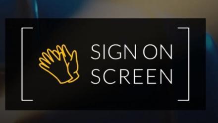 SLLL Sign on Screen project