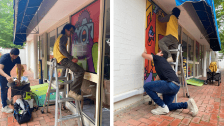 CASS Wellbeing, Diversity and Inclusion Grant funds new mural