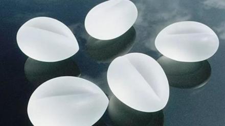 Stephen Procter, ‘Seeds of Light’ 1992, cast and sandblasted glass. 9 cm each. 