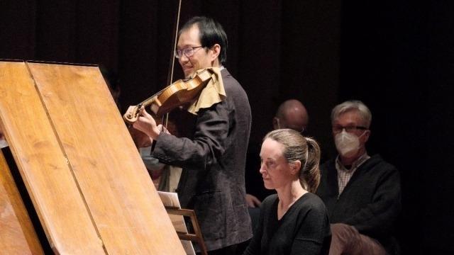 John Ma and Marie Searles. Photot by Peter Hislop 