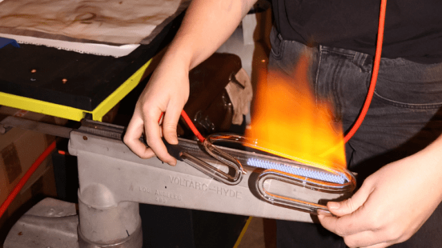 Flameworking Demonstration with Tom Moore & Emeirely Nucifora-Ryan