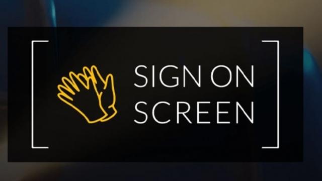 SLLL Sign on Screen project