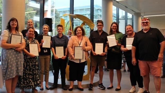 Professional Staff Awards Announced